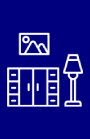 Living room furniture illustration
