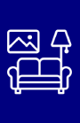 Living room furniture illustration